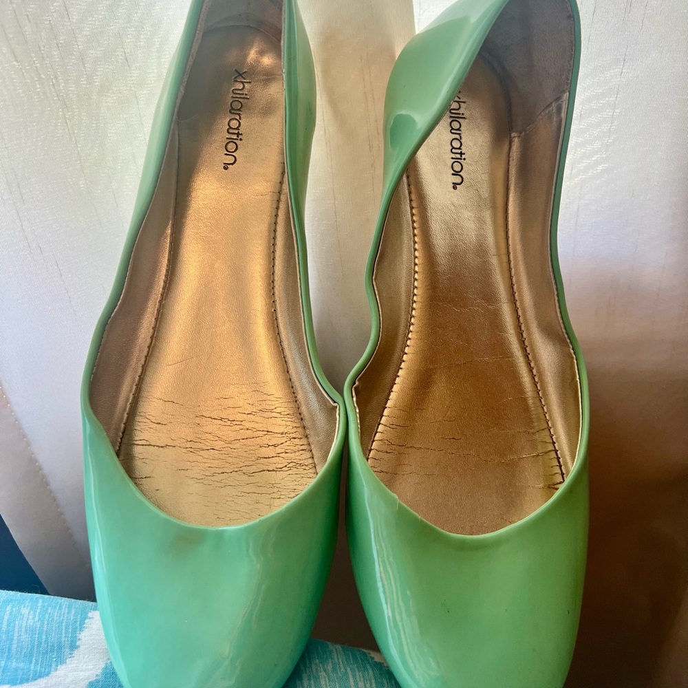 Xhilaration Light Green Women's Loafers